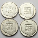 LOT 4 x 200 zł 1974 XXX LAT PRL INWESTYCJA SREBRO