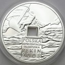 10 zł złotych 2008, Pekin otwór, stan L