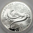 20 zł złotych 2009 Jaszczurka Zielona, stan L
