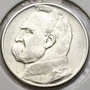 2 zł złote Józef Piłsudski 1934 r., stan 3