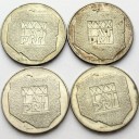 LOT 4 x 200 zł 1974 XXX LAT PRL INWESTYCJA SREBRO