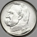 5 zł złotych Józef Piłsudski 1934 r., stan około 3