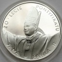 10 zł 1998 Jan Paweł II 20-lecie Pontyfikatu, st.L