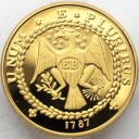 Replika Brasher Dublon 1787 SREBRO 999 p.AU st. L