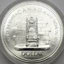 1 Dolar 1977 Kanada Senat, SREBRO