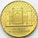 2 zł złote 1998 Zamek w Kórniku, stan 1-
