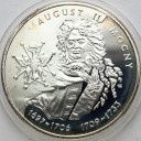 10 zł złotych 2002 August II Mocny, stan L
