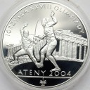 10 zł złotych 2004 Ateny Szermierka stan L