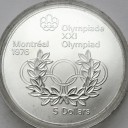 5 Dolarów SREBRO 1974 Kanada Montreal Wieniec nr 2