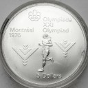 5 Dolarów SREBRO 1975 Kanada Montreal Maraton