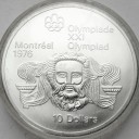 10 Dolarów SREBRO 1974 Kanada Montreal Zeus nr 2