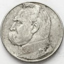 10 zł złotych Józef Piłsudski 1936. Stan 3