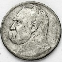 2 zł złote Józef Piłsudski 1934 r., stan 3