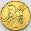 2 zł, złote 1996 Henryk Sienkiewicz stan 1-