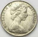 50 centów 1966, Australia, SREBRO