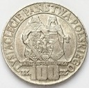 100 zł 1966 Mieszko Dąbrówka Millenium, stan 2