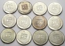 LOT 12 x 200 zł 1974 XXX LAT PRL INWESTYCJA SREBRO