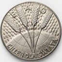 10 zł 1971 FAO Chleb Dla Świata PRÓBA CuNi stan 1-