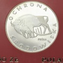 100 zł 1977 Żubr Ochrona Środowiska PRÓBA Ag