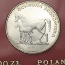100 zł 1981 Koń Konie Ochrona Środowiska PRÓBA Ag