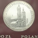 100 zł 1981 Kościół Mariacki w Krakowie PRÓBA Ag