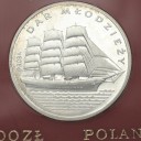 500 zł 1982 Dar Młodzieży PRÓBA Ag, stan L-