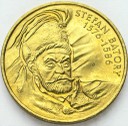 2 zł, złote 1997 Stefan Batory, stan 1-
