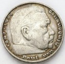 5 Marek Mark 1936 D Paul von Hindenburg, SREBRO