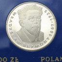 100 zł złotych 1977 Władysław Reymont, stan L-/L