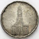 5 Marek, Mark 1935 A, Wieża, Kościół, SREBRO