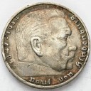 5 Marek Mark 1936 F Paul von Hindenburg, SREBRO