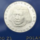 100 zł, złotych 1978 Adam Mickiewicz, stan L-