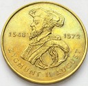 2 zł, złote 1996 Zygmunt II August stan 2/1-