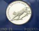 100 zł złotych 1979 Ryś Ochrona Środowiska stan L-