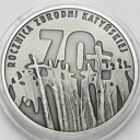 10 zł złotych 2010 Katyń 70 rocznica zbrodni st.1