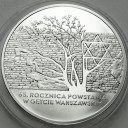 20 zł złotych 2008 Getto Warszawskie, stan L