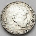 2 Marki Mark 1939 A Paul von Hindenburg, SREBRO