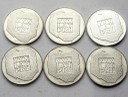LOT 6 x 200 zł 1974 XXX LAT PRL INWESTYCJA SREBRO