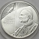 10 zł, złotych 1999, Jan Paweł II Papież Pielgrzym