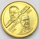 2 zł, złote 1996 Henryk Sienkiewicz stan 1-