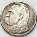 2 zł złote Józef Piłsudski 1934 r., stan 3