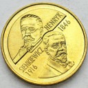 2 zł, złote 1996 Henryk Sienkiewicz stan 1