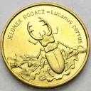2 zł, złote 1997 Jelonek Rogacz, stan 1