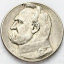 5 zł złotych Józef Piłsudski 1934, stan 3