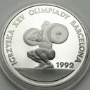200000 zł złotych 1991 Barcelona Ciężary, stan L-