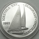 200000 zł złotych 1991 Barcelona Żaglówki, stan L-