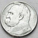2 zł złote Józef Piłsudski 1934 r., stan 3