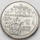 2 zł, złote 1995, Bitwa Warszawska 75 lat, stan 1-
