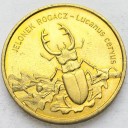 2 zł, złote 1997 Jelonek Rogacz, stan 1-