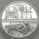 10 zł, złotych 1997, Święty Wojciech, stan L-